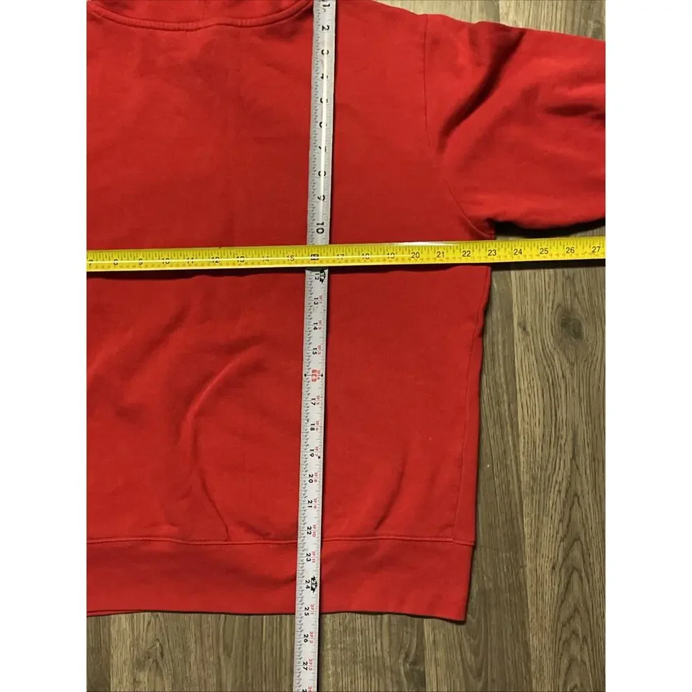 Disney Collection By Neff Mickey Mouse Hoodie Sweatshirt Mens Size Medium Red